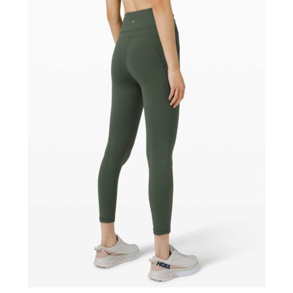 Lululemon Invigorate HR Tight 25" Smoked Spruce Size 2 - Picture 3 of 9